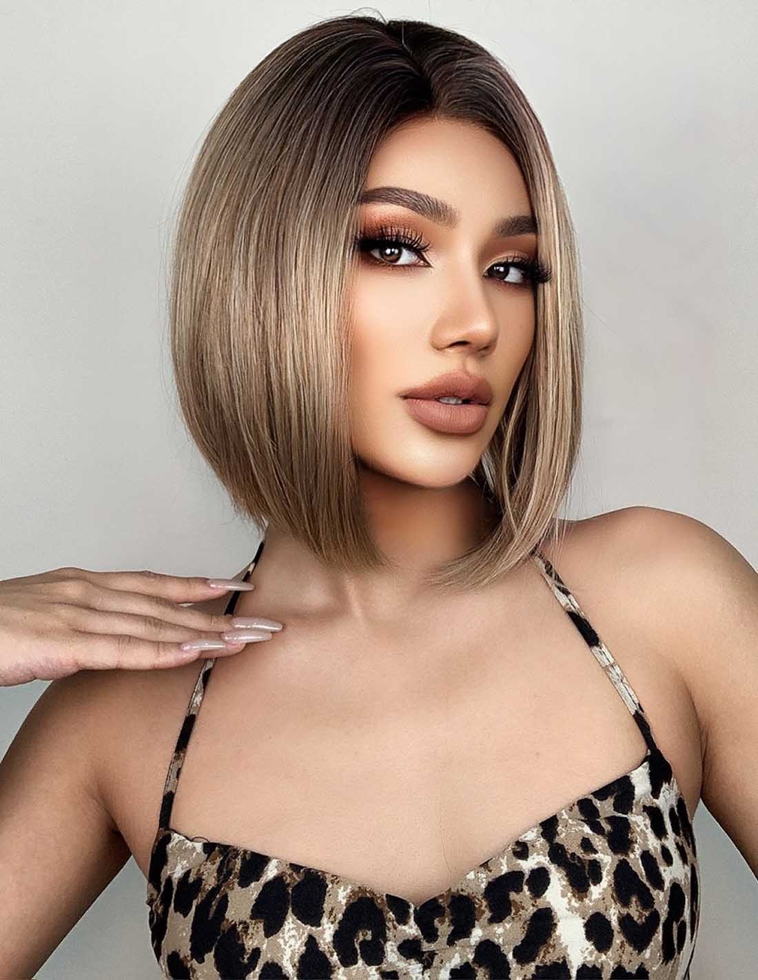 Peruca Par Sintetic ANISIA Ombre Saten /Blond Opal