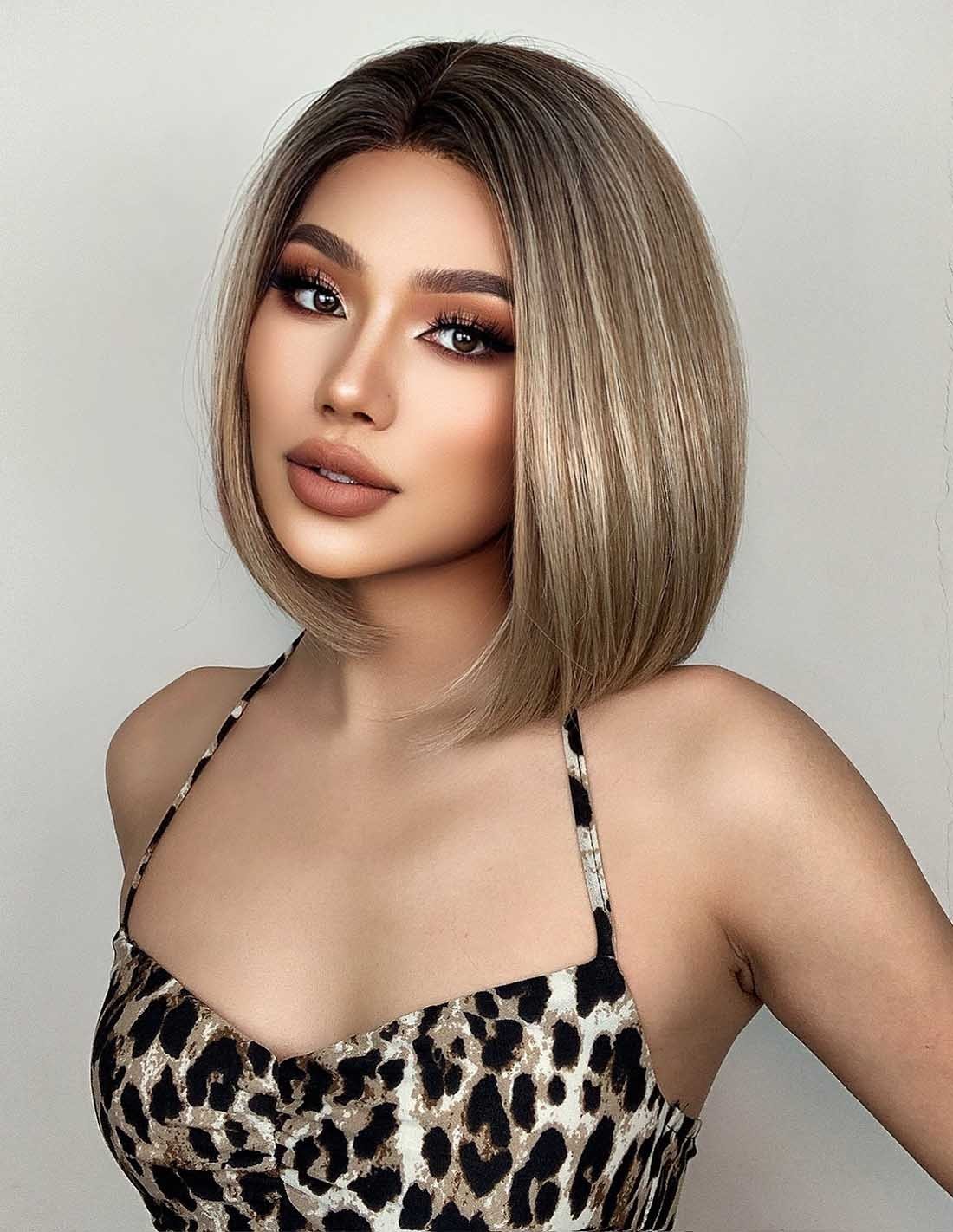 Peruca Par Sintetic ANISIA Ombre Saten /Blond Opal