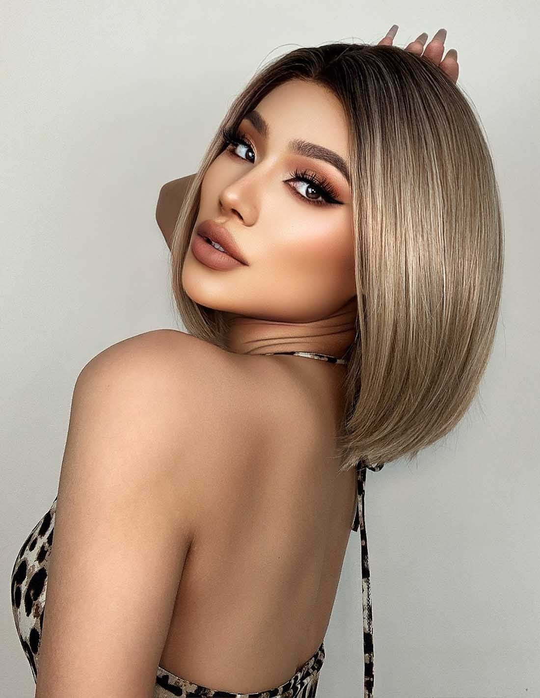 Peruca Par Sintetic ANISIA Ombre Saten /Blond Opal
