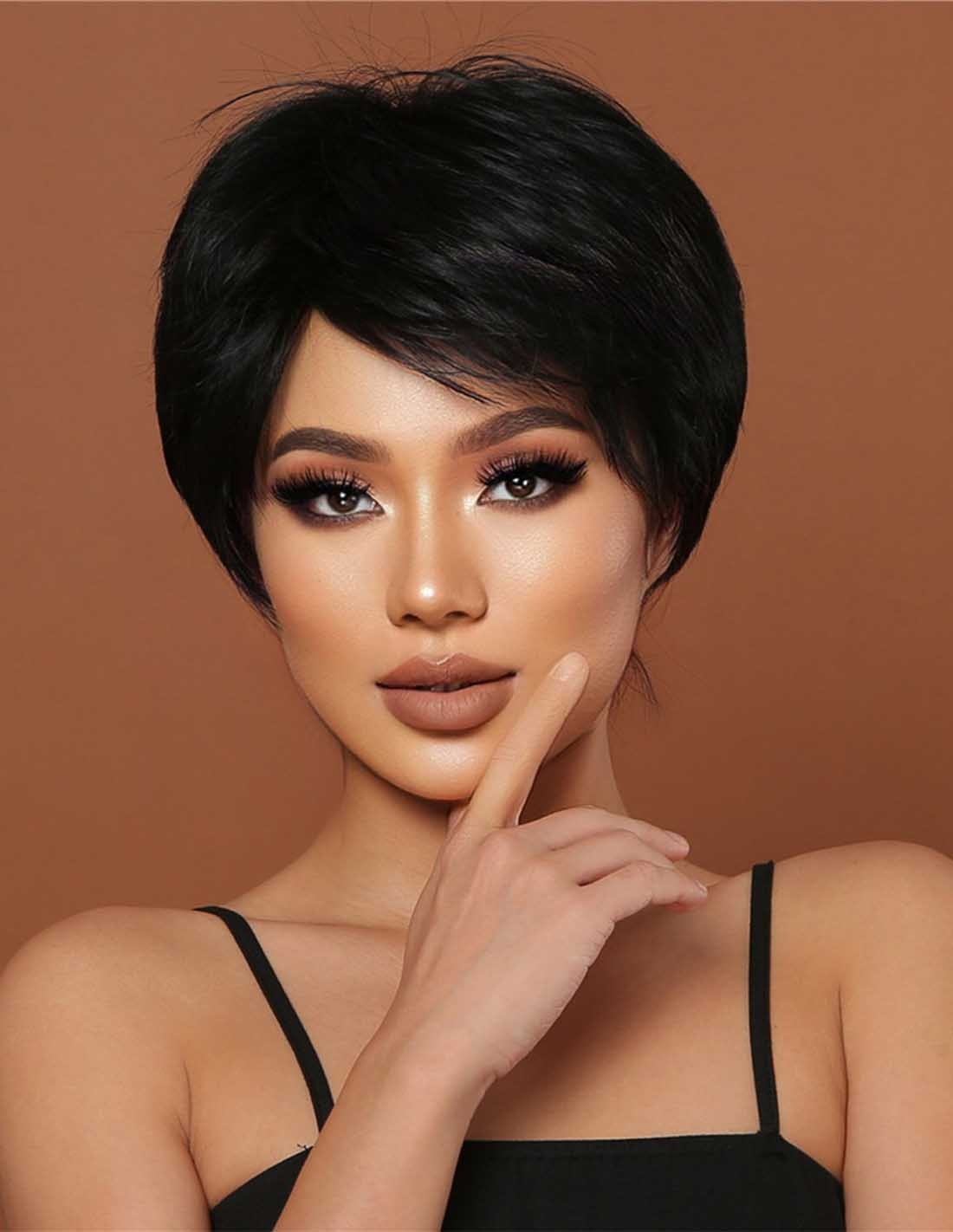 Peruca Look Natural LIZA Negru Intens