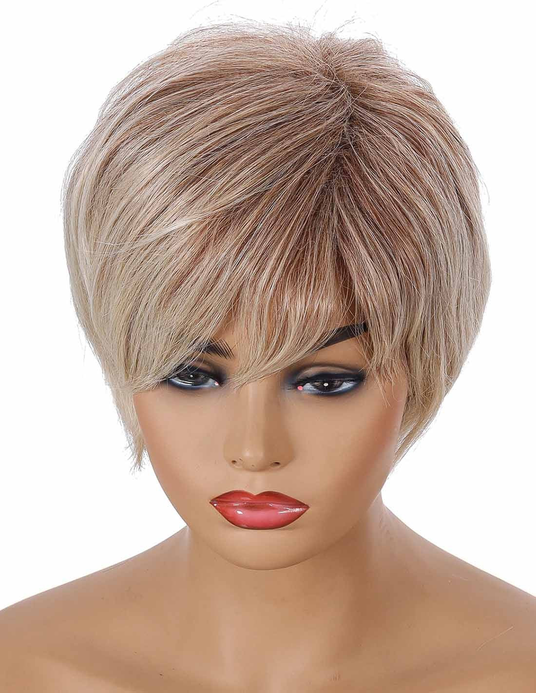 Peruca Par Sintetic RASHA Ombre Saten Deschis/Blond Bej