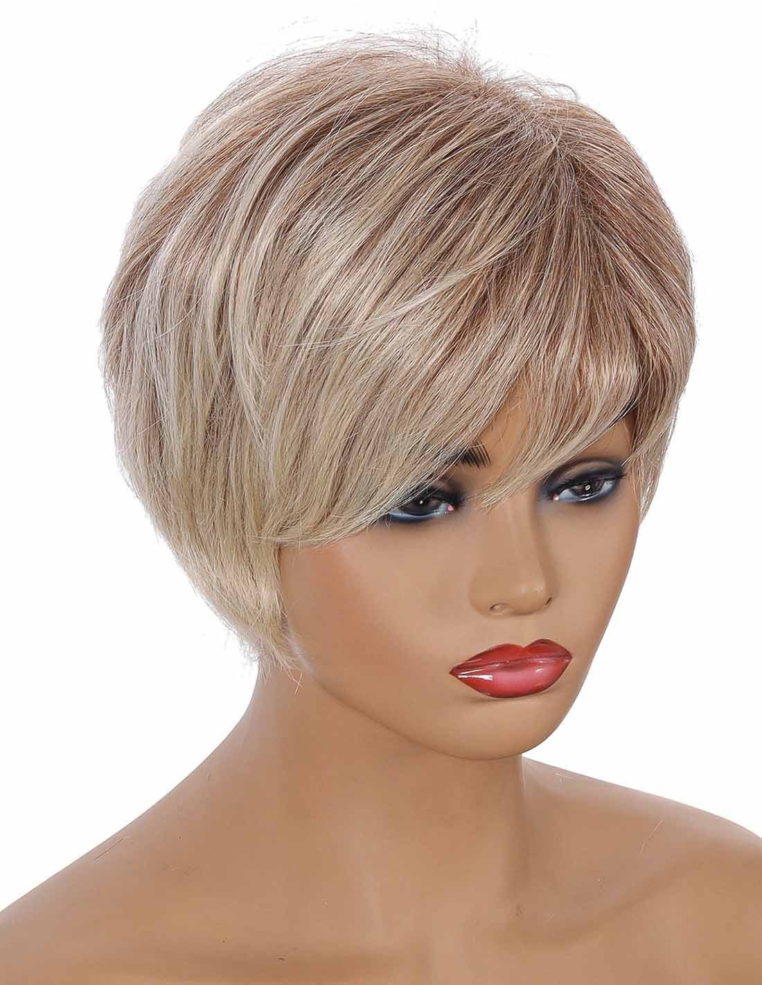 Peruca Par Sintetic RASHA Ombre Saten Deschis/Blond Bej