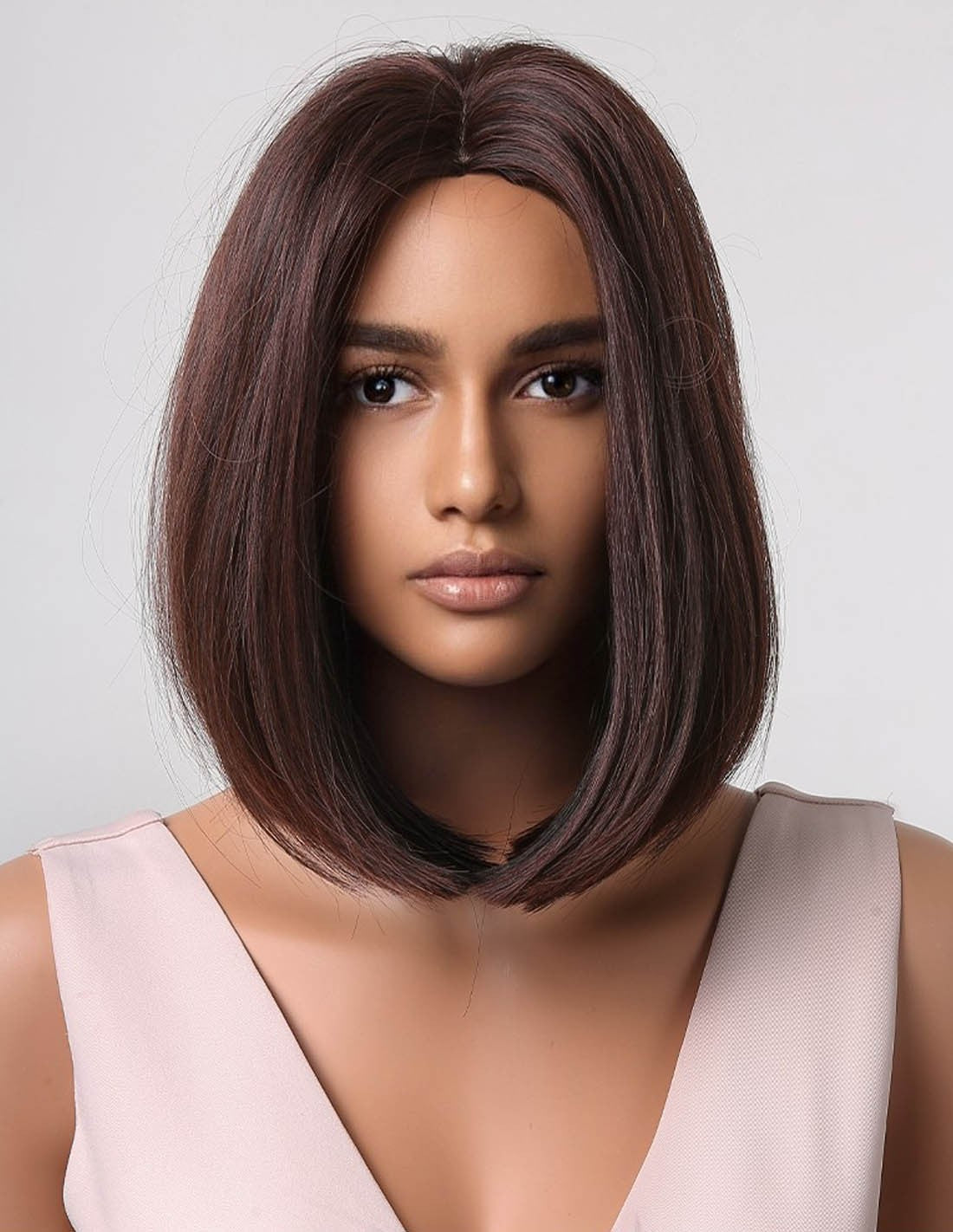 Peruca Par Sintetic SCARLET Saten Inchis Suvitat
