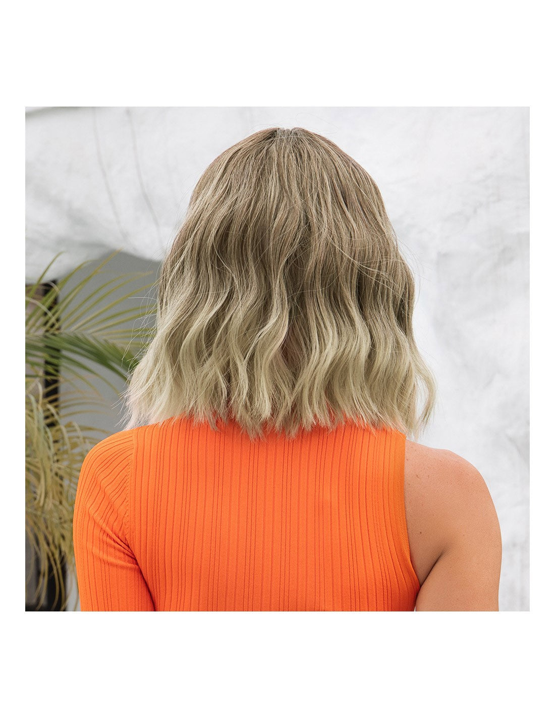 Peruca Par Sintetic MAHIMA Ombre Saten Deschis/Blond Cenusiu