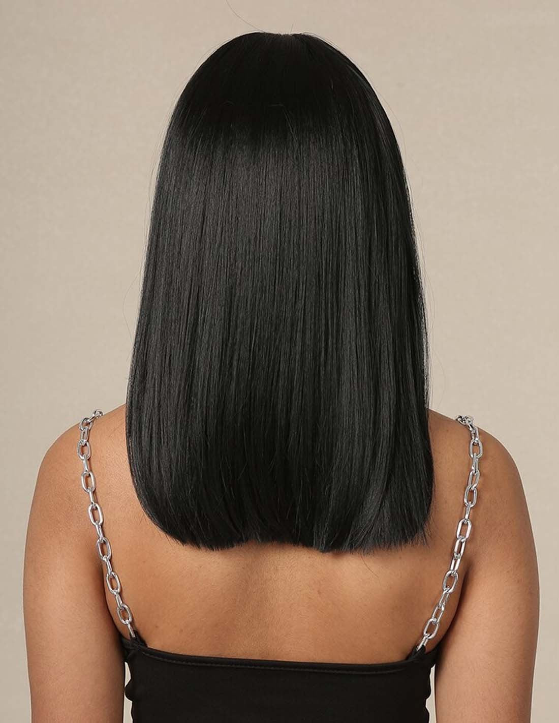 Peruca Par Naturala Fashion ERMIONA Negru Intens