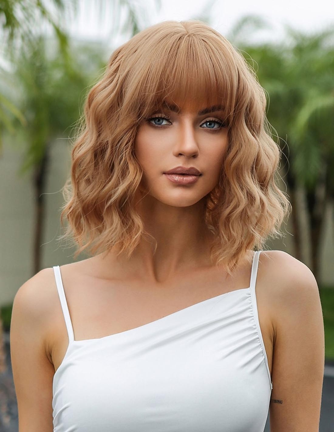 Peruca Par Naturala Fashion TEREZA Blond Inchis