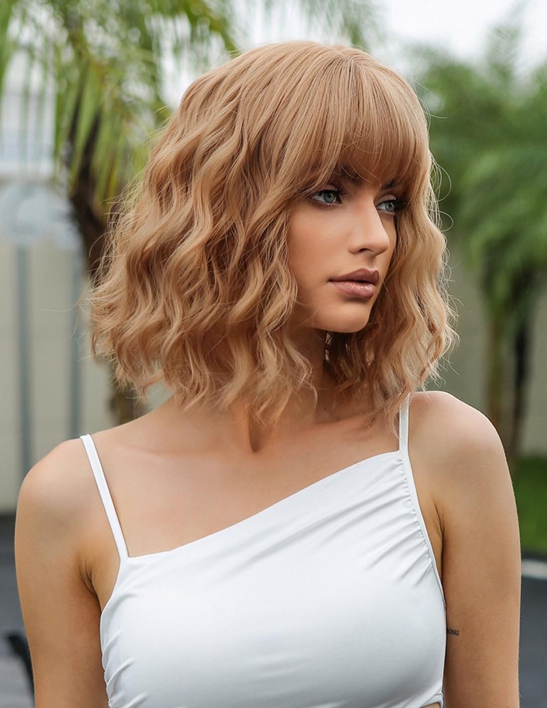 Peruca Par Naturala Fashion TEREZA Blond Inchis