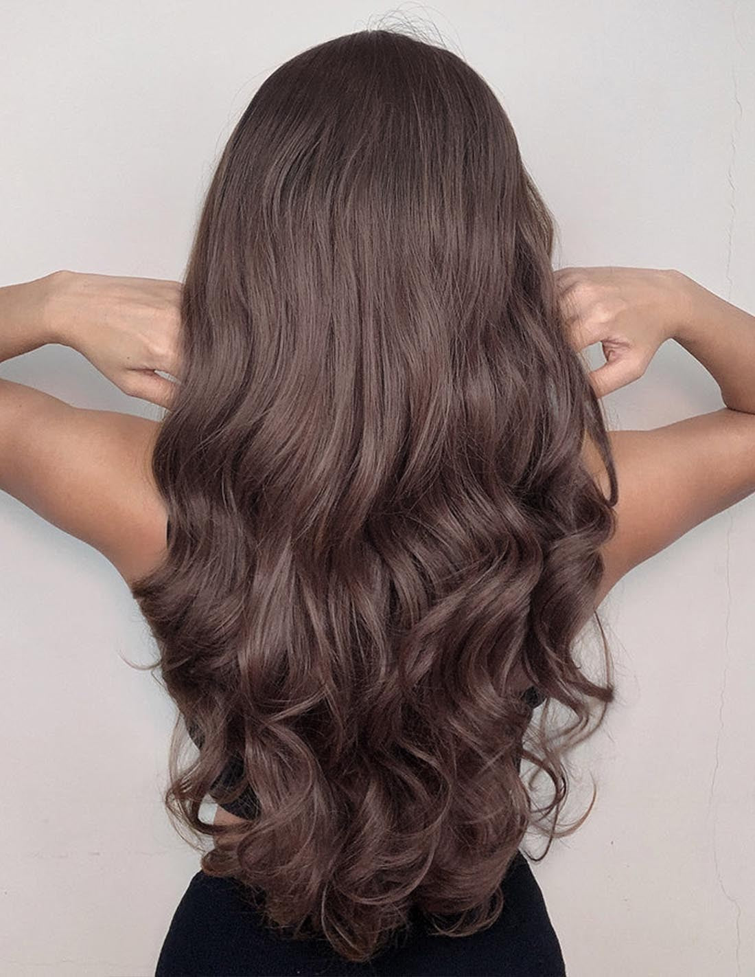 Peruca Par Naturala Fashion ROWENA Saten Ciocolatiu