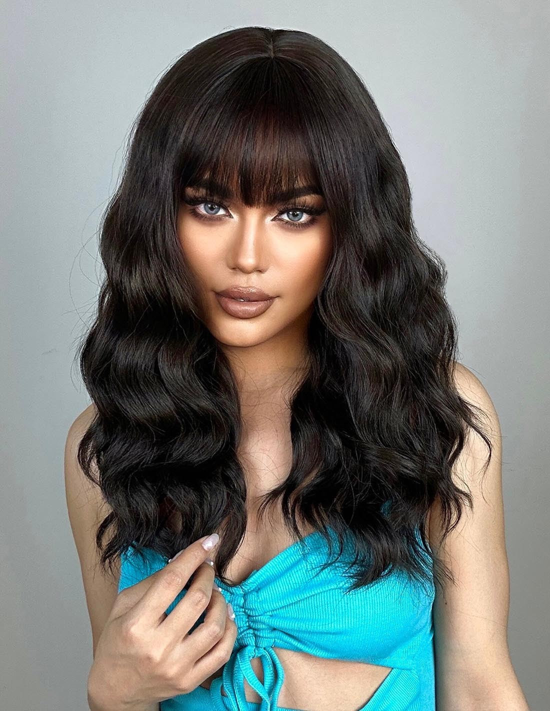 Peruca Par Naturala Fashion UMIKA Negru Intens