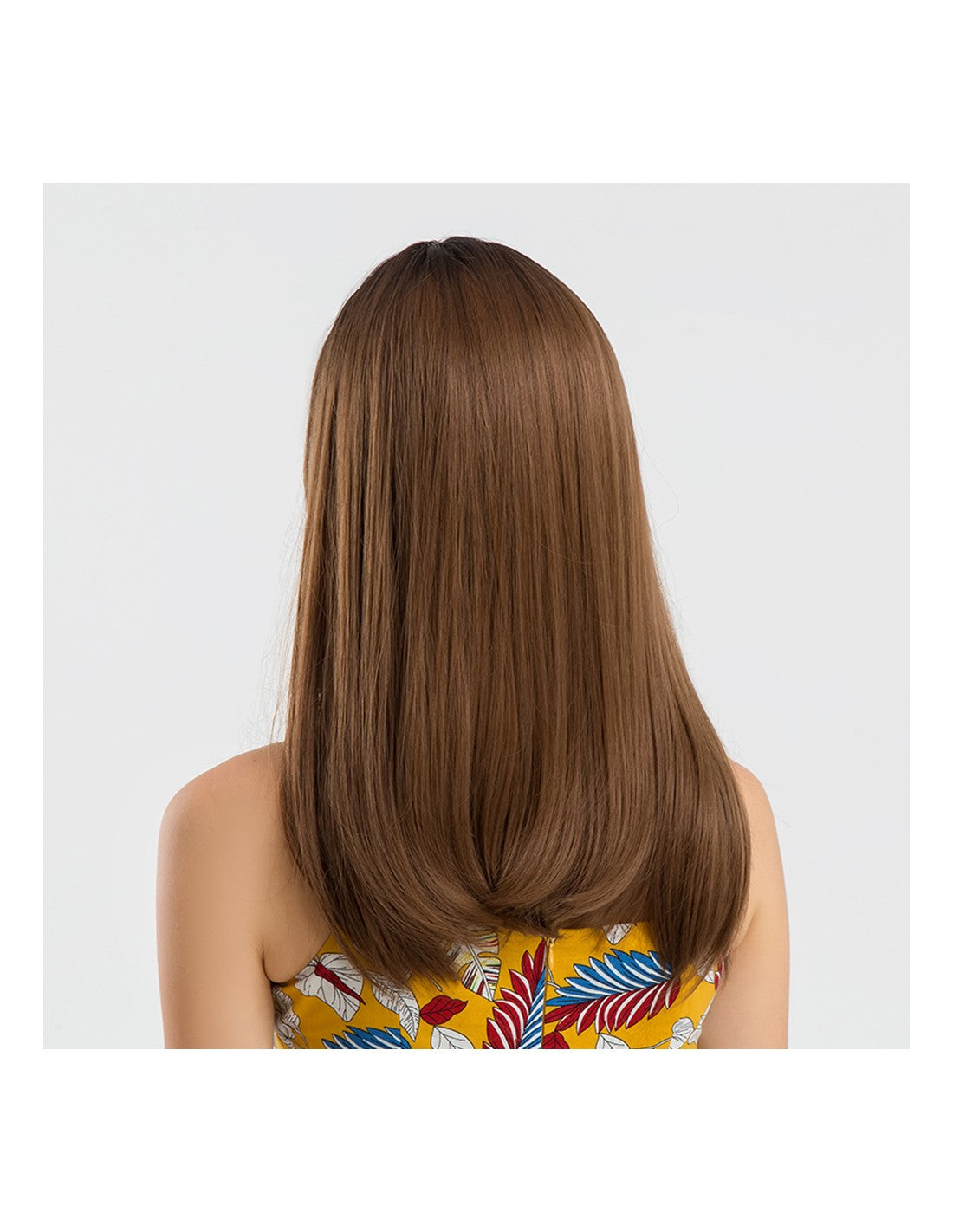 Peruca Par Sintetic ABENA Ombre Saten Inchis/Saten Caramel