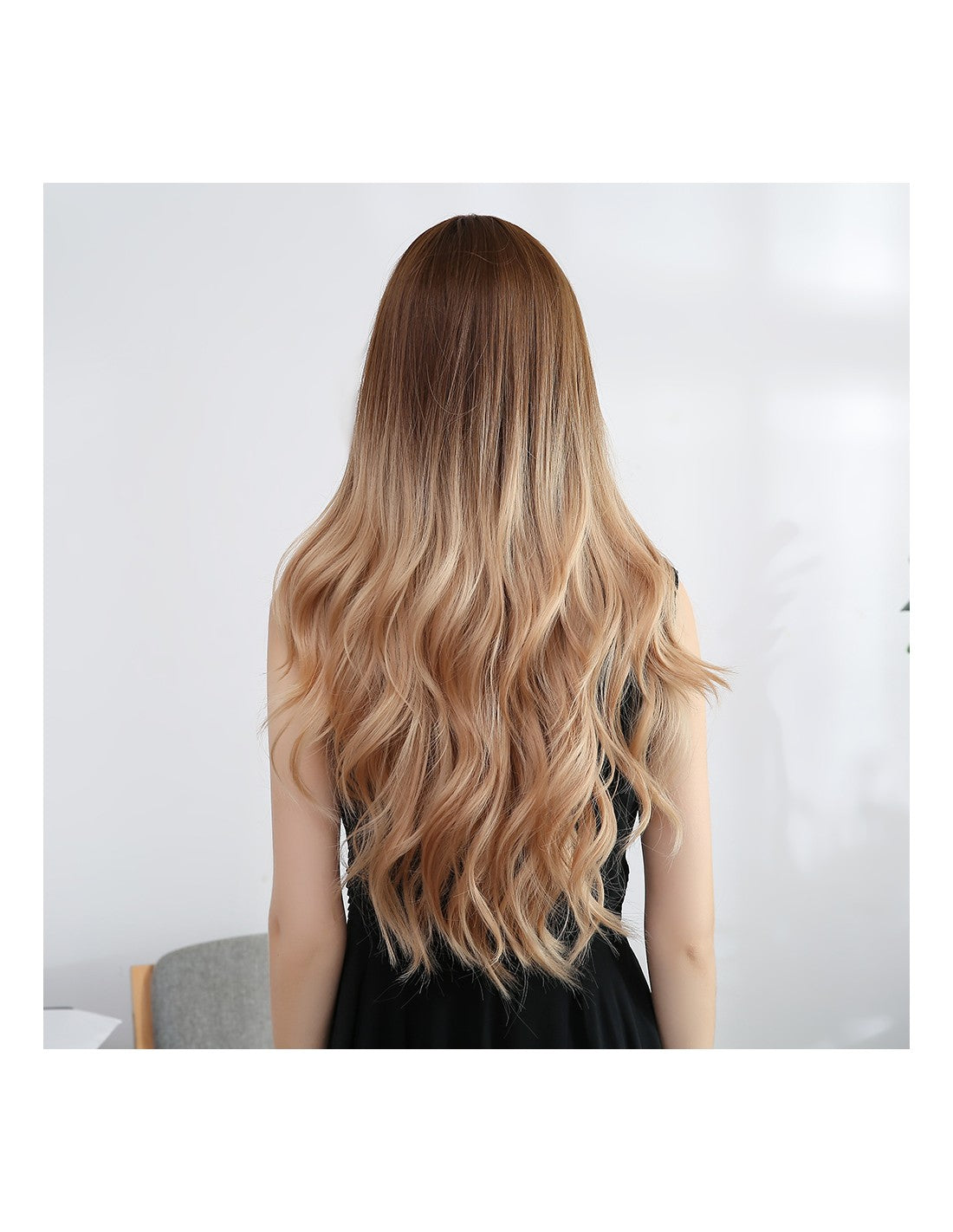 Peruca Par Sintetic GIANNA Ombre SatenMediu/Blond Bej