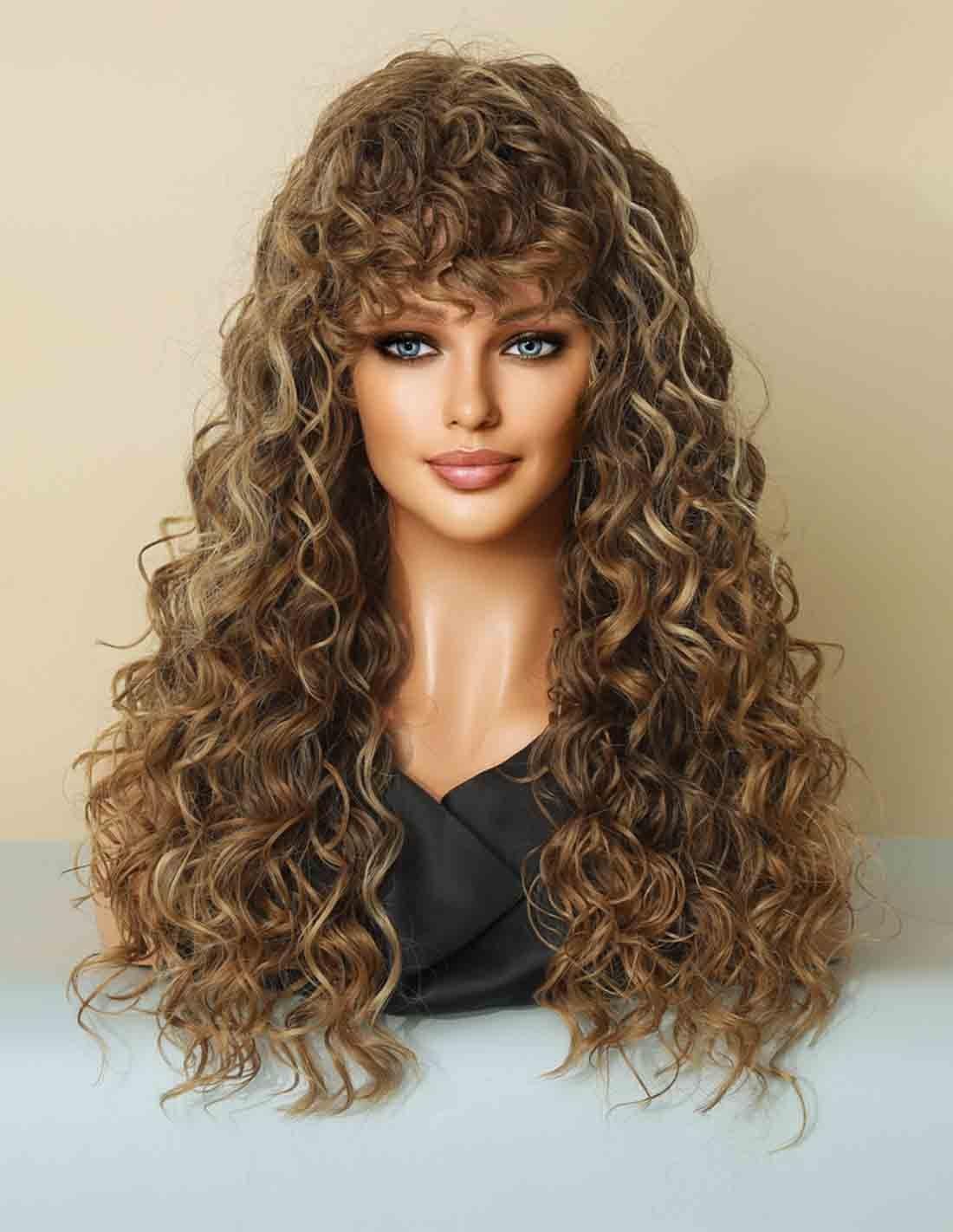 Peruca Look Natural ZAIRA Balayage Saten Deschis/Blond Miere
