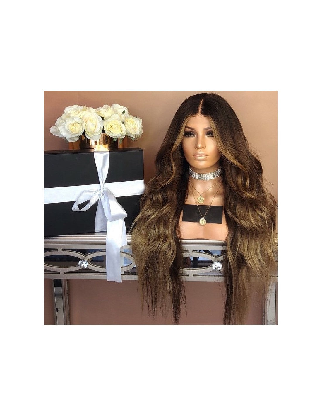 Peruca Look Natural LARISA Balayage Blond Bej