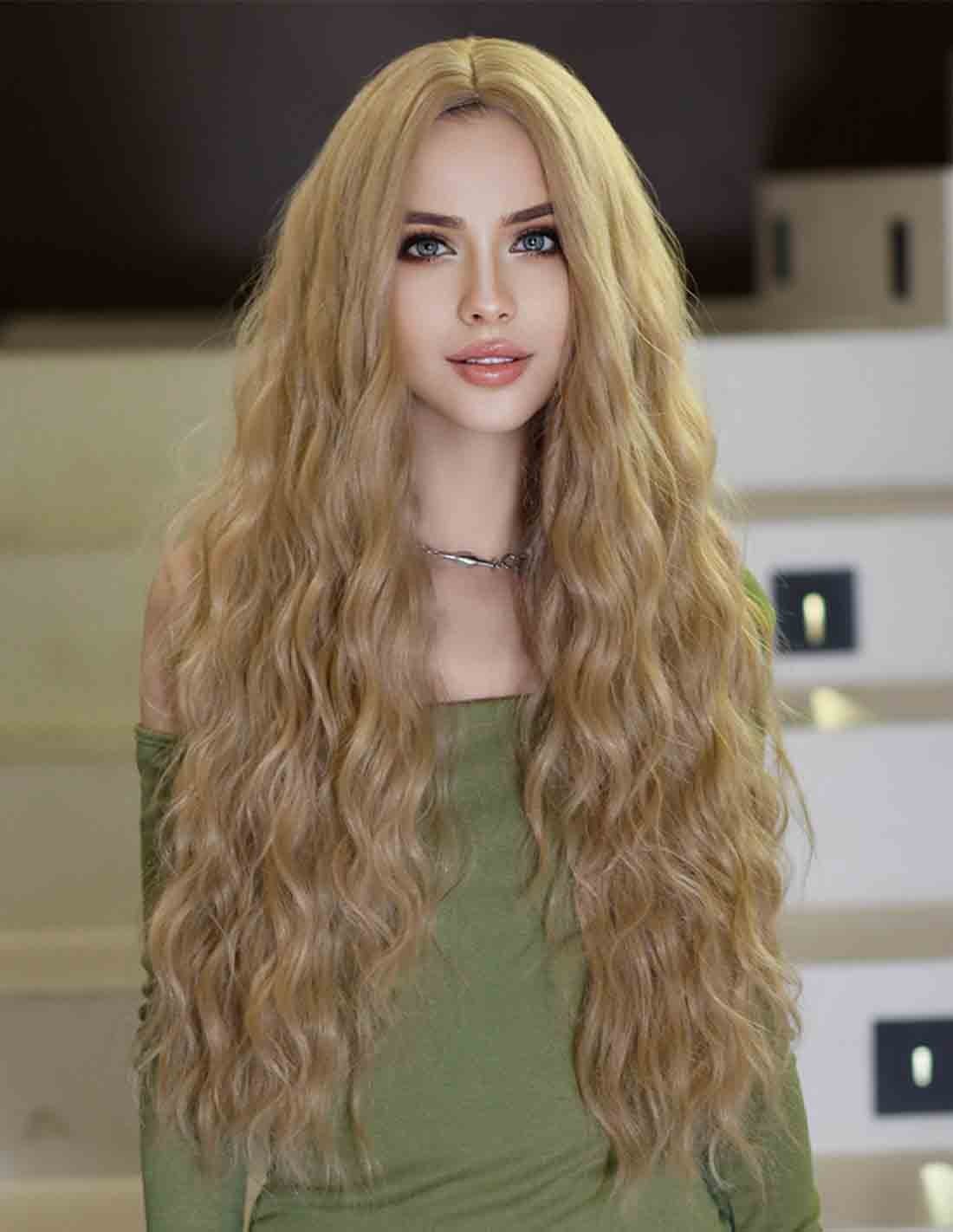 Peruca Par Sintetic AGOTA  Blond Nisipiu
