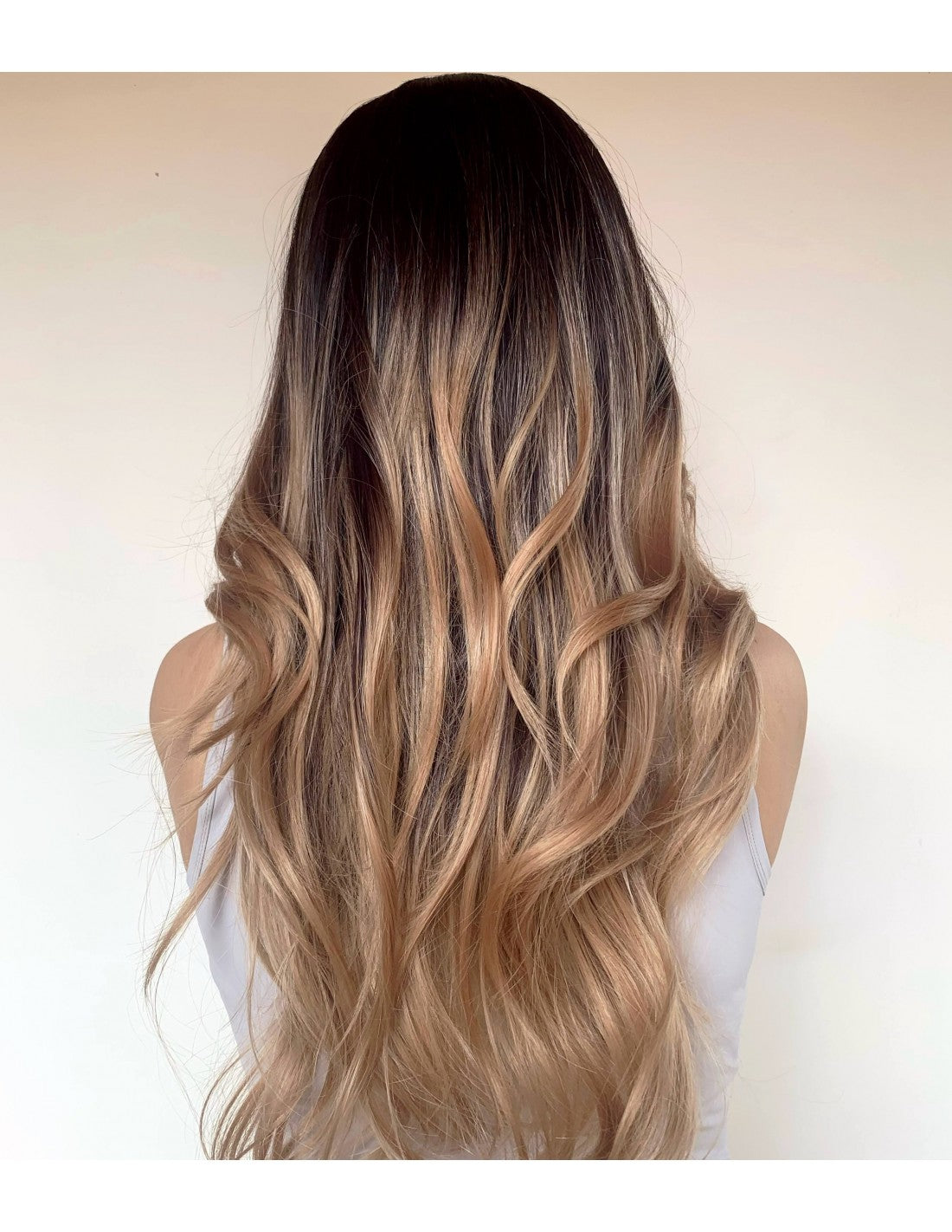 Peruca Par Sintetic IARINA   Balayage Saten Inchis/Blond Opal